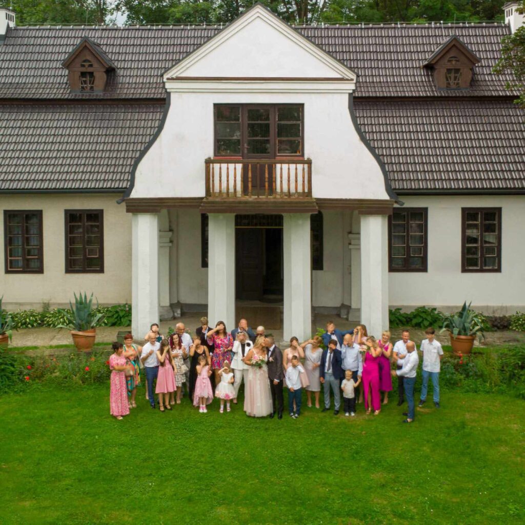 IMPREZY OKOLICZNOŚCIOWE – WESELA I ŚLUBY Z LOTU PTAKA